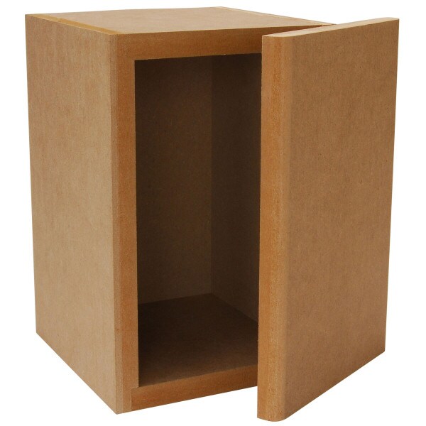 Main product image for Knock-Down MDF 0.23 ftÃ‚Â³ Mini Bookshelf Cabinet 300-7062